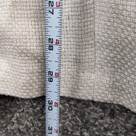 Corneliani Circle Unstructured Sport Coat Blazer 46R Hemp Linen Silk Flax Beige - Picture 14 of 14